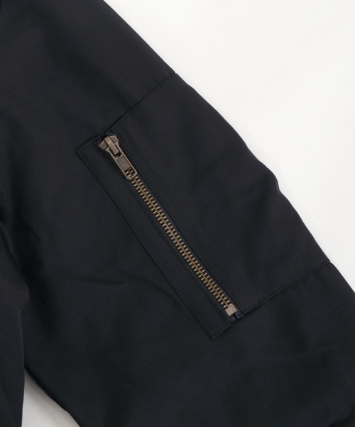axes femme（アクシーズファム）の「ＭＡ－１ブルゾン（MA-1・メンズ・ブラック/ネイビー・LARGE/MEDIUM）」の15枚目の写真