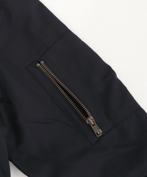 axes femme（アクシーズファム）の「ＭＡ－１ブルゾン（MA-1・メンズ・ブラック/ネイビー・LARGE/MEDIUM）」の16枚目の写真