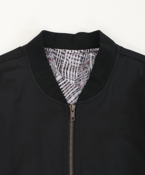 axes femme（アクシーズファム）の「ＭＡ－１ブルゾン（MA-1・メンズ・ブラック/ネイビー・LARGE/MEDIUM）」の21枚目の写真