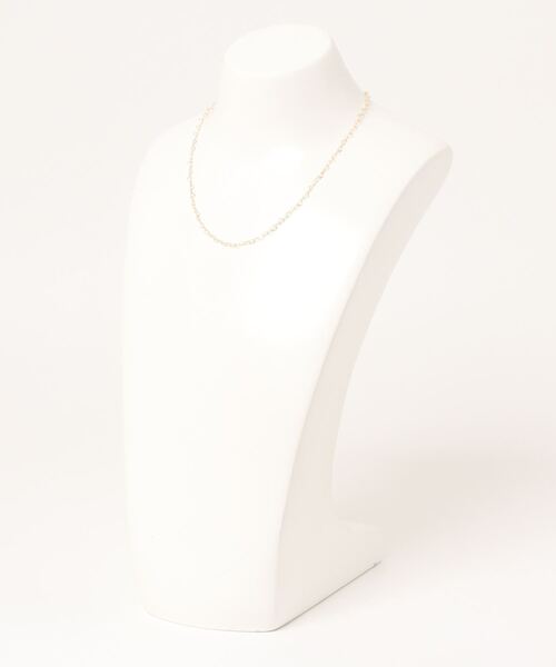 flower（フラワー）の「ラブリーチェーンネックレス（ネックレス・レディース・ゴールド・FREE）」の2枚目の写真