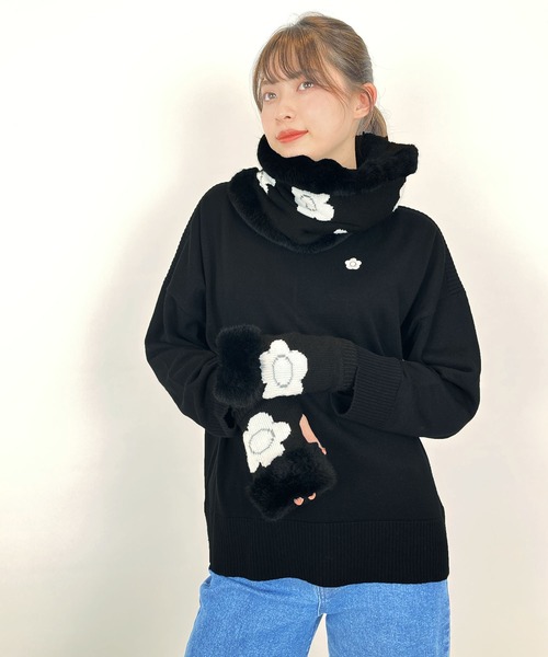MARY QUANT（マリークワント）の「デイジーワンポイントニット プル