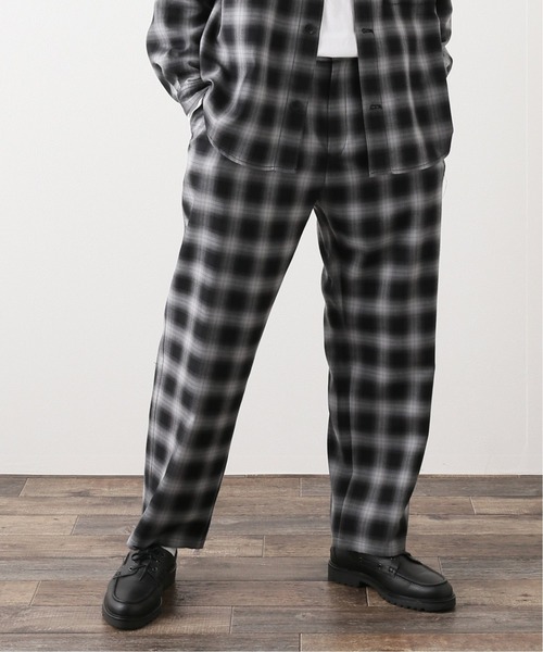 417 EDIFICE（フォーワンセブンエディフィス）の「W/Cu Ombre easy PT（スラックス・メンズ・ブラック/ブラウン・MEDIUM/LARGE）」の2枚目の写真