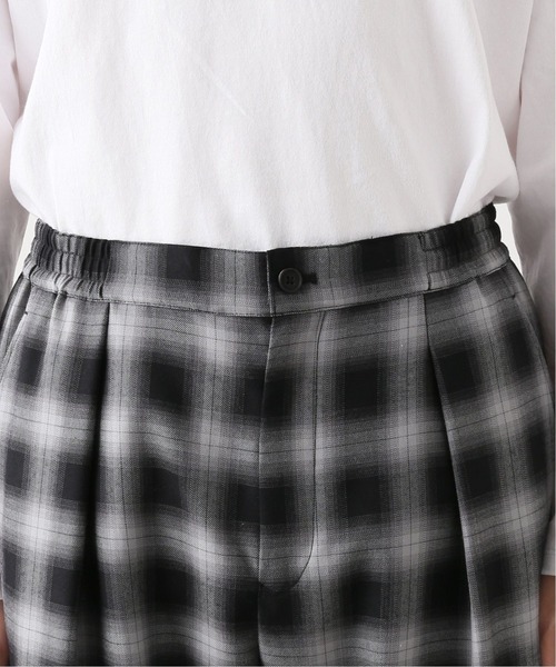 417 EDIFICE（フォーワンセブンエディフィス）の「W/Cu Ombre easy PT（スラックス・メンズ・ブラック/ブラウン・MEDIUM/LARGE）」の7枚目の写真