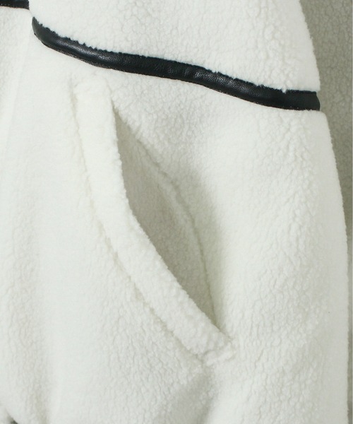 one way(ワンウェイ)の「【oneway Jeans】ベルテッドボアブルゾン(ブルゾン・レディース・ホワイト・FREE)」の16枚目の写真