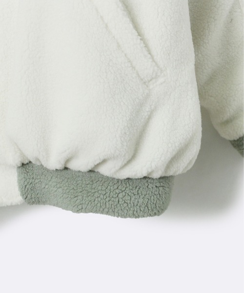 one way(ワンウェイ)の「【oneway Jeans】ベルテッドボアブルゾン(ブルゾン・レディース・ホワイト・FREE)」の14枚目の写真