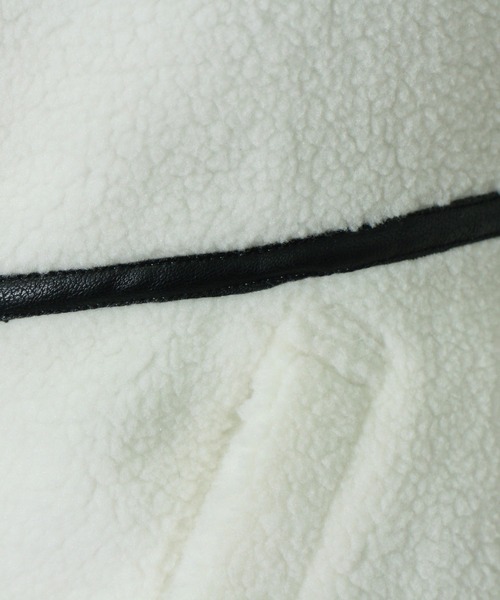 one way(ワンウェイ)の「【oneway Jeans】ベルテッドボアブルゾン(ブルゾン・レディース・ホワイト・FREE)」の5枚目の写真