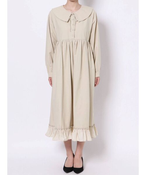 merry jenny（メリージェニー）の「サテンコンビリボンワンピース（ワンピース・レディース・ブラック/ブルー・FREE）」の19枚目の写真