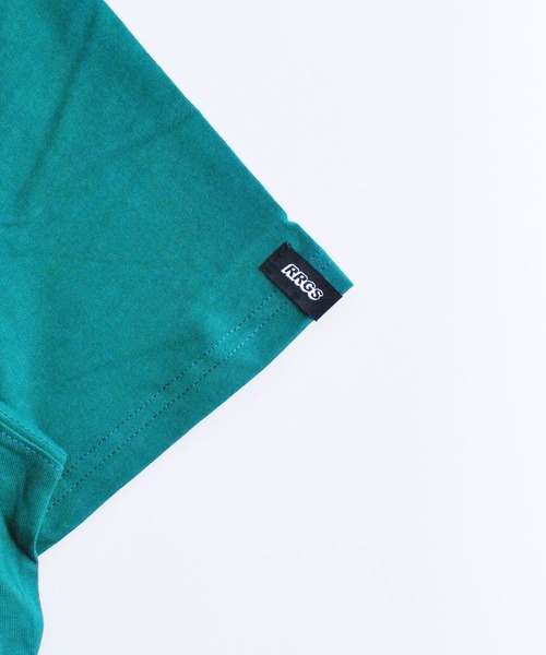 R.R.G.S（アールアールジーエス）の「CHARACTER LOGO T-SHIRTS（Tシャツ/カットソー・メンズ・ホワイト/グリーン・MEDIUM/LARGE/X-LARGE）」の4枚目の写真