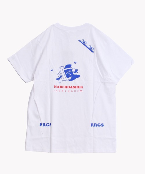 R.R.G.S（アールアールジーエス）の「CHARACTER LOGO T-SHIRTS（Tシャツ/カットソー・メンズ・ホワイト/グリーン・MEDIUM/LARGE/X-LARGE）」の9枚目の写真