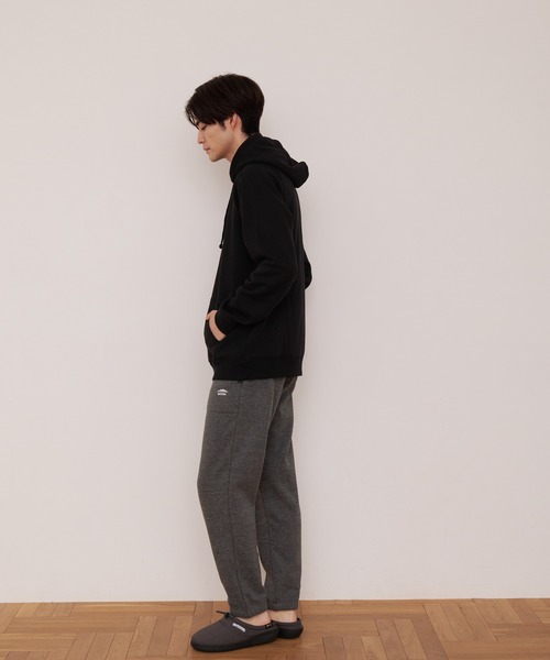 OUTDOOR PRODUCTS APPAREL(アウトドアプロダクツアパレル)の「身頃ボアパーカー ワンポイントブランドロゴトレーナー(パーカー・メンズ・杢グレー/ブラック/ワイン/ライトグリーン/オリーブ/ネイビー/ベージュ/アイボリー/ライトブラウン・MEDIUM/LARGE/X-LARGE)」の10枚目の写真