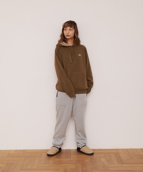 OUTDOOR PRODUCTS APPAREL(アウトドアプロダクツアパレル)の「身頃ボアパーカー ワンポイントブランドロゴトレーナー(パーカー・メンズ・杢グレー/ブラック/ワイン/ライトグリーン/オリーブ/ネイビー/ベージュ/アイボリー/ライトブラウン・MEDIUM/LARGE/X-LARGE)」の20枚目の写真