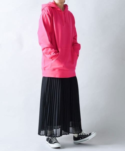 Printstar（プリントスター）の「2-9.7oz Standard Toms Pull Over Hoodie 9.7オンス スタンダード トムス プルオーバーパーカー ビビットカラー【Maison Select -メゾンセレクト- 】（パーカー・レディース・ロイヤルブルー/バイオレット/ピンク/レッド/ライトイエロー/イエロー/ライトブルー/ライトピンク・M/S/L/XL）」の7枚目の写真