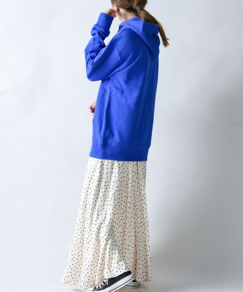 Printstar（プリントスター）の「2-9.7oz Standard Toms Pull Over Hoodie 9.7オンス スタンダード トムス プルオーバーパーカー ビビットカラー【Maison Select -メゾンセレクト- 】（パーカー・レディース・ロイヤルブルー/バイオレット/ピンク/レッド/ライトイエロー/イエロー/ライトブルー/ライトピンク・M/S/L/XL）」の16枚目の写真