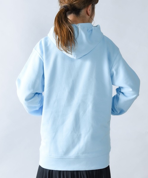 Printstar（プリントスター）の「2-9.7oz Standard Toms Pull Over Hoodie 9.7オンス スタンダード トムス プルオーバーパーカー ビビットカラー【Maison Select -メゾンセレクト- 】（パーカー・レディース・ロイヤルブルー/バイオレット/ピンク/レッド/ライトイエロー/イエロー/ライトブルー/ライトピンク・M/S/L/XL）」の14枚目の写真