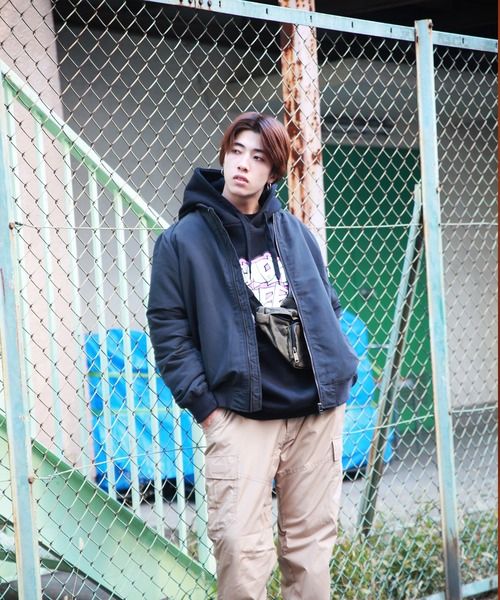 Carhartt（カーハート）の「carhartt　ウエストポーチ（ボディバッグ/ウエストポーチ・メンズ・ブラック/ネイビー/ブラウン/グレー/グリーン系カモフラージュ・FREE）」の14枚目の写真