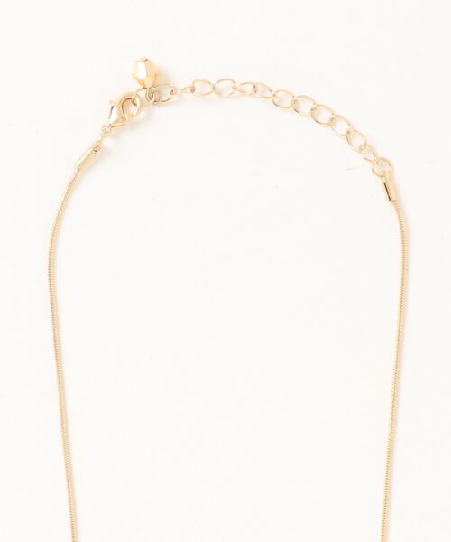 GOLDY（ゴールディ）の「【GOLDY/ゴールディ】ボリュームUトップネックレス（ネックレス・レディース・シルバー/ゴールド・FREE）」の4枚目の写真