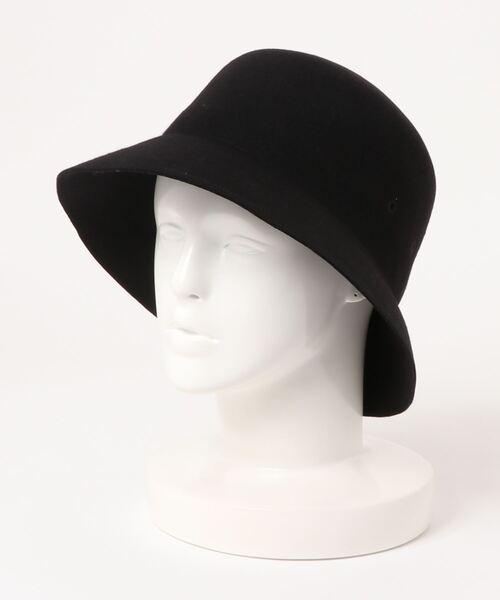 Te chichi TERRASSE（テチチテラス）の「フェルトバケットハット（ハット・レディース・ブラック/ブラウン・ﾌﾘ-）」の2枚目の写真