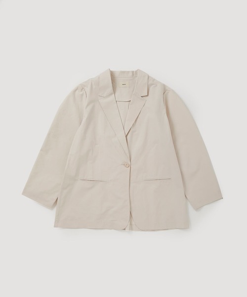 L.H.P(エルエイチピー)の「papier/パピエ/Town Jacket(テーラードジャケット・レディース・ベージュ・FREE)」の1枚目の写真