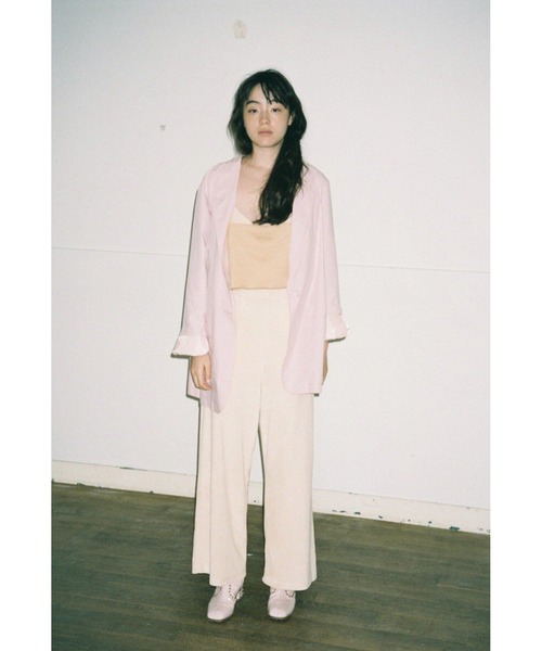 L.H.P(エルエイチピー)の「papier/パピエ/Town Jacket(テーラードジャケット・レディース・ベージュ・FREE)」の2枚目の写真