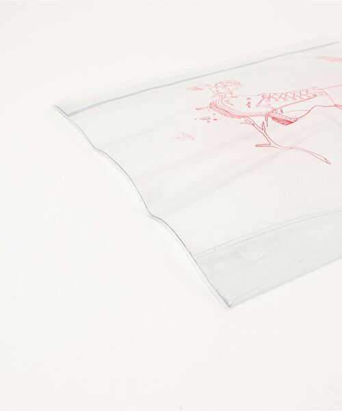 AZS TOKYO(アザストーキョー)の「AZS TOKYO/アザストーキョー/THANK YOU CLEAR BAG(トートバッグ・メンズ・その他・FREE)」の5枚目の写真