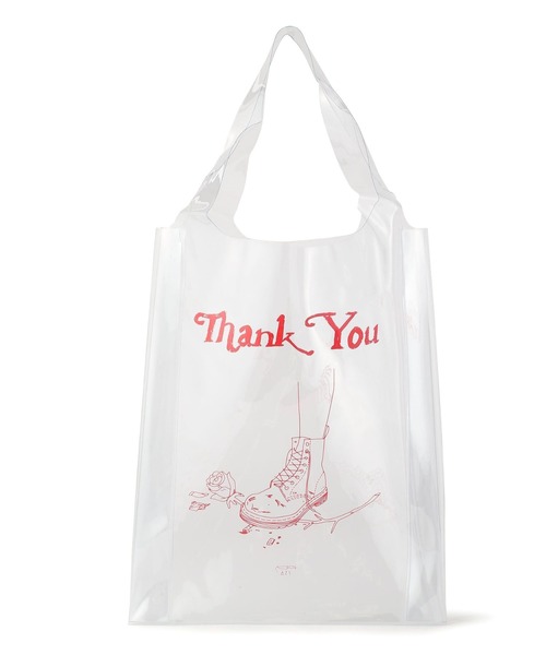 AZS TOKYO(アザストーキョー)の「AZS TOKYO/アザストーキョー/THANK YOU CLEAR BAG(トートバッグ・メンズ・その他・FREE)」の11枚目の写真