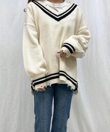 INGNI | ブロークンチルデンチュニックニット(ニット/セーター)