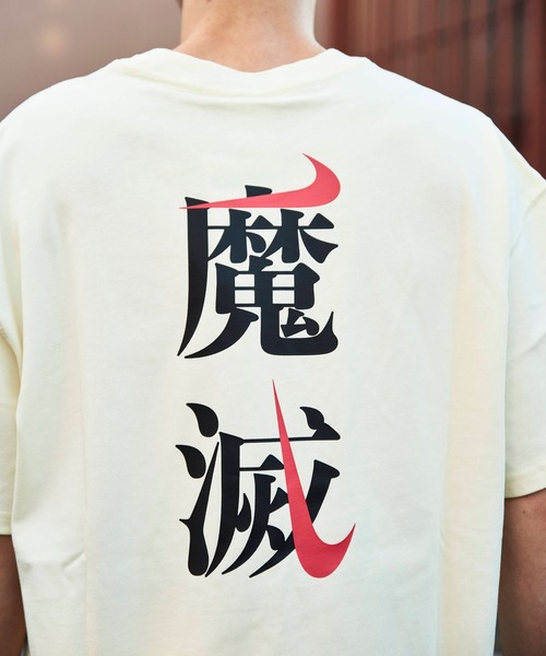NIKE（ナイキ）の「NIKE TEE SETSUBUN / ナイキ  Tシャツ 【SP】（Tシャツ/カットソー・メンズ・ブラック/ベージュ/パープル・M/L/XL/XXL）」の10枚目の写真