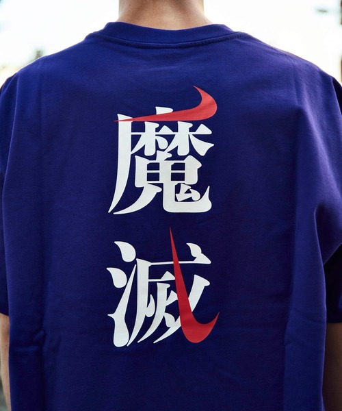 NIKE（ナイキ）の「NIKE TEE SETSUBUN / ナイキ  Tシャツ 【SP】（Tシャツ/カットソー・メンズ・ブラック/ベージュ/パープル・M/L/XL/XXL）」の6枚目の写真