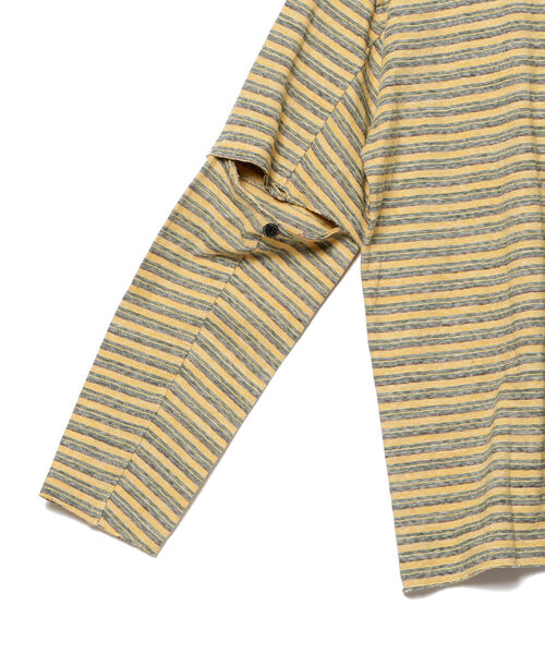 FACCIES(ファチーズ)の「FACCIES / Vintage Elbow Cut Border FACCIES(ファチーズ)の「FACCIES / Vintage Elbow Cut Border