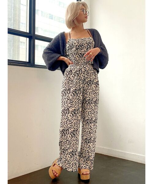 GYDA（ジェイダ）の「【SETUP着用可】サテンプリーツワイドパンツ（その他パンツ・レディース・ブラック/その他/ミント/その他2・FREE）」の5枚目の写真