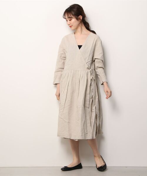 Ubasoku リネンコットンカシュ クールワンピース ワンピース Ubasoku ウバソク のファッション通販 Zozotown