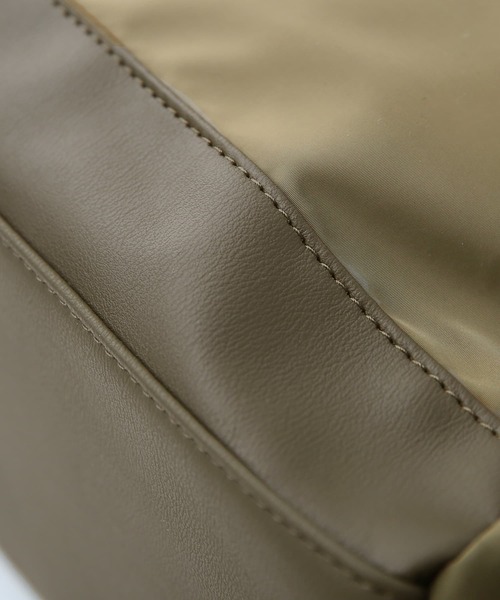 osharewalker（オシャレウォーカー）の「【廃盤】『ポリエステルツイルリュック』（バックパック/リュック・メンズ・カーキ/ブラック/グレー・FREE）」の19枚目の写真