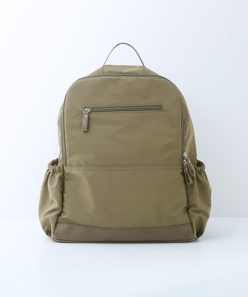 osharewalker（オシャレウォーカー）の「【廃盤】『ポリエステルツイルリュック』（バックパック/リュック・メンズ・カーキ/ブラック/グレー・FREE）」の20枚目の写真