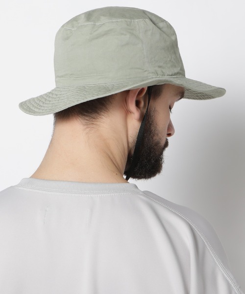 KIJIMA TAKAYUKI(キジマ タカユキ)の「BOTANICAL SAFARI HAT(ハット・メンズ・ブラック/ベージュ/グリーン・02)」の5枚目の写真