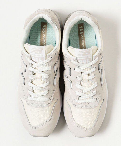 B:MING by BEAMS(ビーミングバイビームス)の「NEW BALANCE / CM996(スニーカー・レディース・ホワイト/グレー・22.5cm/23.0cm/23.5cm/24.0cm/24.5cm)」の6枚目の写真