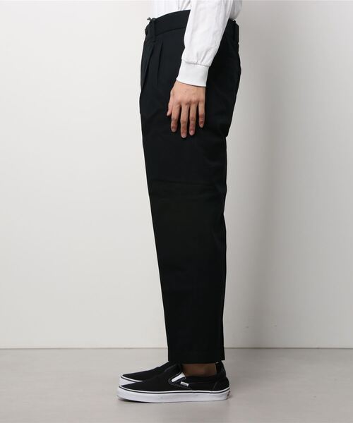 ALLSAINTS(オールセインツ)の「NARA CROPPED TAILORED TROUSERS | NARA クロップド テイラード トラウザー(スラックス・メンズ・ブラック・30/28/33/31/32)」の2枚目の写真