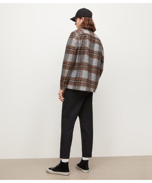 ALLSAINTS(オールセインツ)の「NARA CROPPED TAILORED TROUSERS | NARA クロップド テイラード トラウザー(スラックス・メンズ・ブラック・30/28/33/31/32)」の5枚目の写真