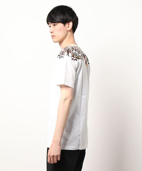 MARCELO BURLON(マルセロ・バーロン)の「【MARCELO BURLON】GRIZZLY WINGS REGULAR TEE(Tシャツ/カットソー・メンズ・ホワイト系その他/ホワイト×イエロー・M/L)」の5枚目の写真