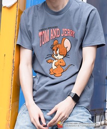 【OUTDOOR PRODUCTS/アウトドアプロダクツ】【TOM&JERRY/ トムとジェリー 】オリジナルデザインTシャツ
