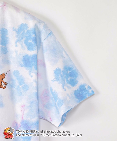Tom&Jerry(トムアンドジェリー)の「【OUTDOOR PRODUCTS/アウトドアプロダクツ】【TOM&JERRY/ トムとジェリー 】オリジナルデザインTシャツ(Tシャツ/カットソー・メンズ・ブルー/ベージュ系その他/ホワイト系その他/ホワイト/ダークグリーン/ベージュ/ピンク系その他/その他/スミクロ/アイボリー・X-LARGE/LARGE/MEDIUM/SMALL)」の17枚目の写真