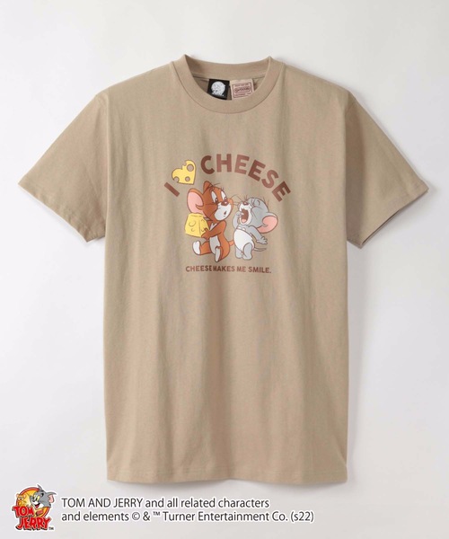 Tom&Jerry(トムアンドジェリー)の「【OUTDOOR PRODUCTS/アウトドアプロダクツ】【TOM&JERRY/ トムとジェリー 】オリジナルデザインTシャツ(Tシャツ/カットソー・メンズ・ブルー/ベージュ系その他/ホワイト系その他/ホワイト/ダークグリーン/ベージュ/ピンク系その他/その他/スミクロ/アイボリー・X-LARGE/LARGE/MEDIUM/SMALL)」の20枚目の写真