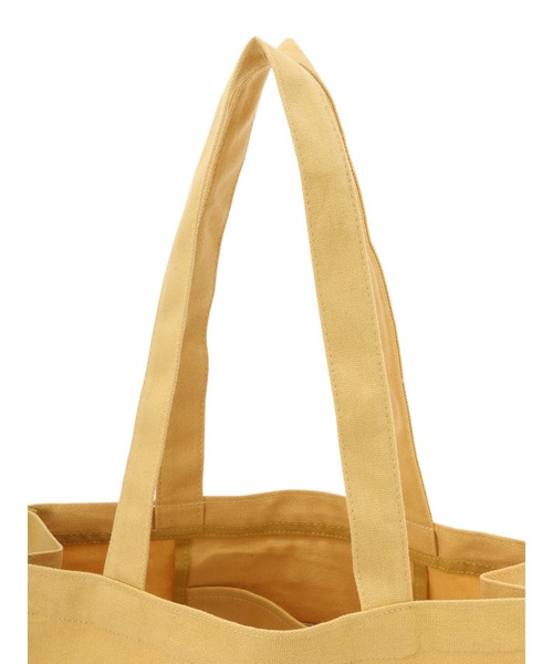 Maison de FLEUR(メゾンドフルール)の「ブランドロゴ刺繍スクエアトートバッグ(トートバッグ・レディース・ブラウン/ピンク/ブラック/ブルー/グリーン/イエロー/ピンク系その他・FREE)」の10枚目の写真