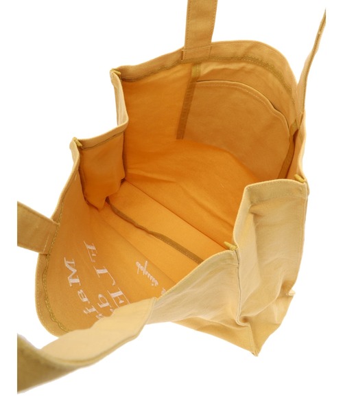 Maison de FLEUR(メゾンドフルール)の「ブランドロゴ刺繍スクエアトートバッグ(トートバッグ・レディース・ブラウン/ピンク/ブラック/ブルー/グリーン/イエロー/ピンク系その他・FREE)」の12枚目の写真