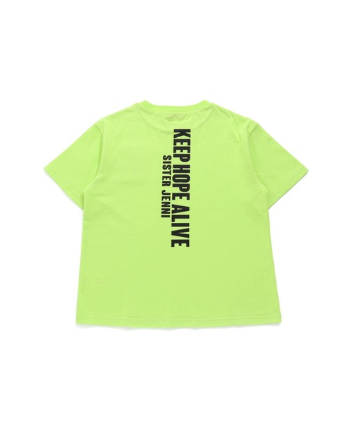 SISTER JENNI（SISTER JENNI）の「刺しゅうポケットBIGTシャツ（Tシャツ/カットソー・キッズ・グリーン/オフホワイト/ベージュ・130cm/140cm/150cm/160cm）」の15枚目の写真