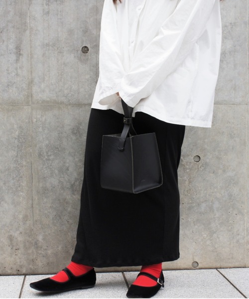 TIDEWAY(タイドウェイ)の「NUME ONE HAND TOTE(トートバッグ・レディース・ブラック/その他/チョコ/キャメル・FREE)」の7枚目の写真