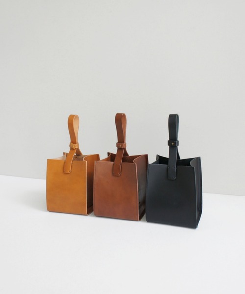 TIDEWAY(タイドウェイ)の「NUME ONE HAND TOTE(トートバッグ・レディース・ブラック/その他/チョコ/キャメル・FREE)」の5枚目の写真