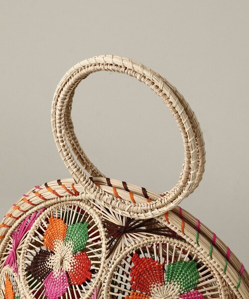 Aresense(アーセンス)の「JARDIN DEL CIELO/ジャーディンデルシエロ BOMBONERO/ボンボネロ(かごバッグ・レディース・オレンジ・ONE SIZE)」の8枚目の写真