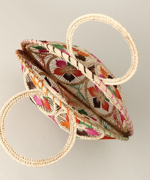 Aresense(アーセンス)の「JARDIN DEL CIELO/ジャーディンデルシエロ BOMBONERO/ボンボネロ(かごバッグ・レディース・オレンジ・ONE SIZE)」の11枚目の写真