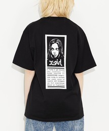X-girl | WORDS FACE S/S TEE/ワーズフェイス　Tシャツ(Tシャツ/カットソー)