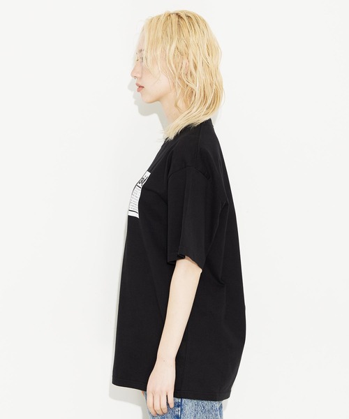 X-girl（エックスガール）の「WORDS FACE S/S TEE/ワーズ